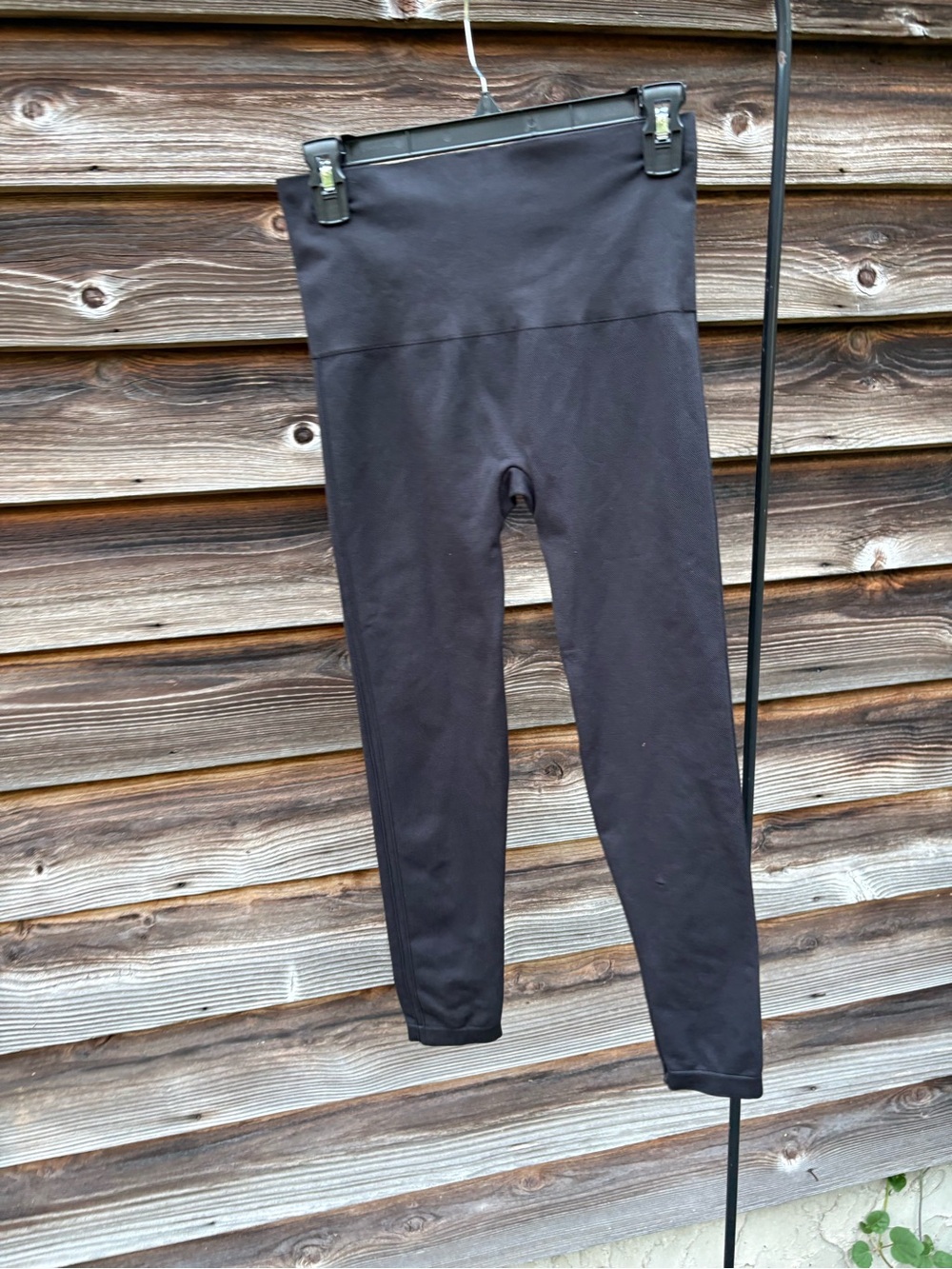 SPANX Black High-Rise Leggings